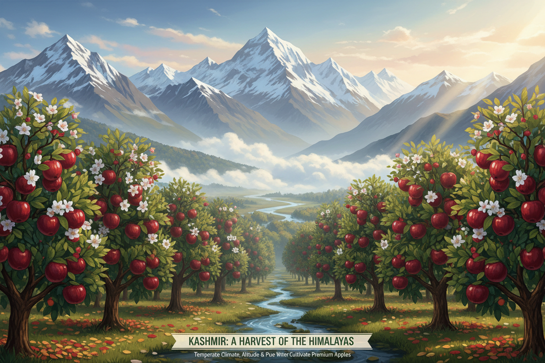 How Kashmir's Climate Shapes Its Apples