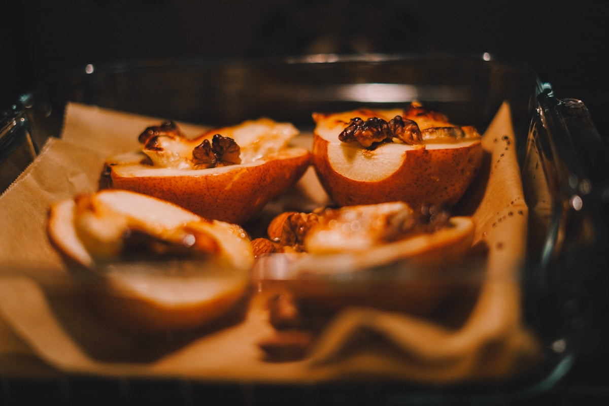 A close up of some food in a pan
